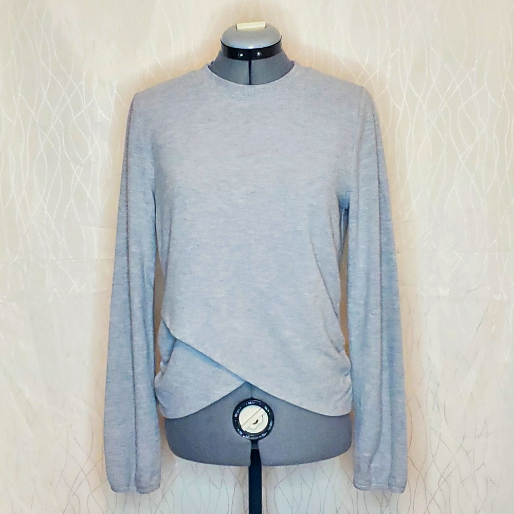Z Supply Cross Draped Sweater size small